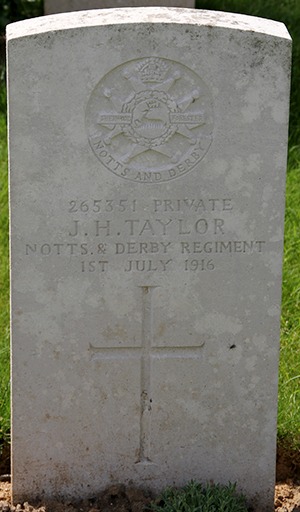 Private J. H. Taylor