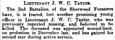 Lieutenant James Wood Colin Taylor art1