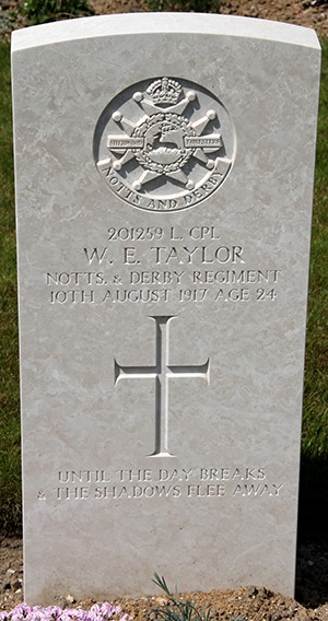 Lance Corporal William Edmund Taylor