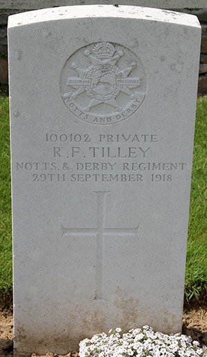 Private R. F. Tilley