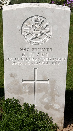 Private E. Tivey