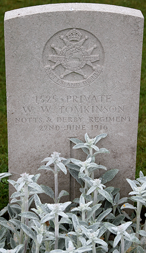 Private William Walch Tomkinson