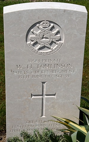 Private W. H. Tomlinson