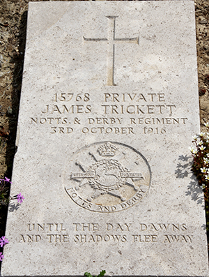 Private James Trickett