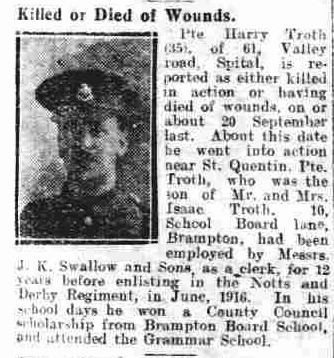 Private Harry Troth art1