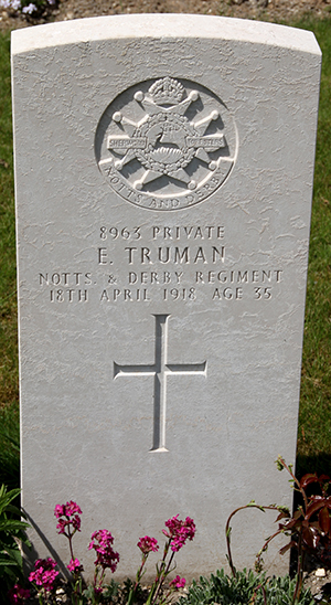 Private Ernest Truman