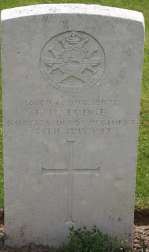 Company Quartermaster Sergeant F. H. Tudge