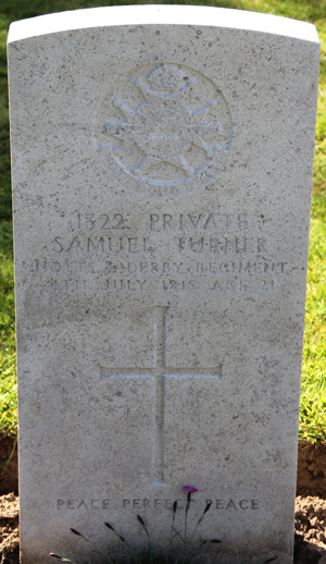 Private Samuel Turner
