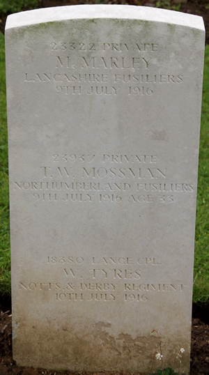 Lance Corporal W. Tyres