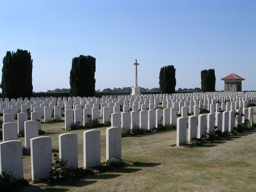  Vaulx Hill Cemetery, France. 