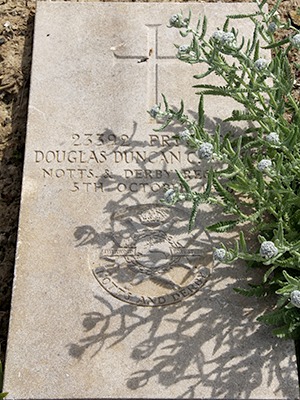 Private Douglas Duncan Claude Watson