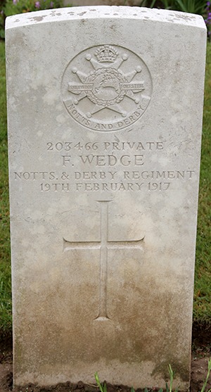 Private F. Wedge