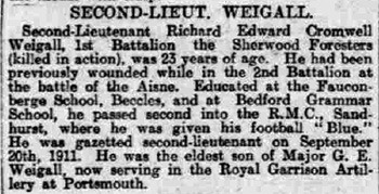 Lieutenant Richard Edward Cromwell Weigall art1