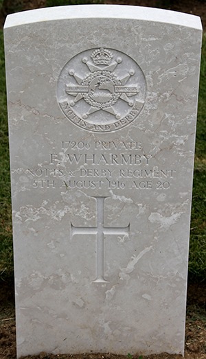 Private Fred Wharmby
