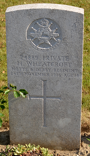 Private Herbert Wheatcroft