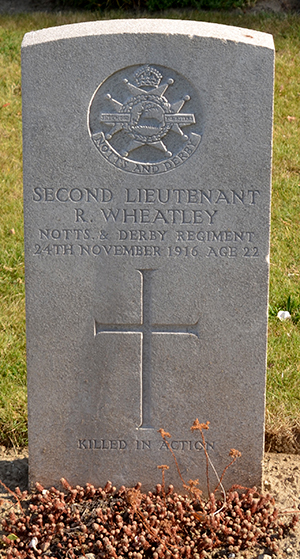 Second Lieutenant Roland Wheatley