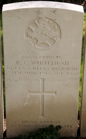 Private Reginald Charles Whitehead