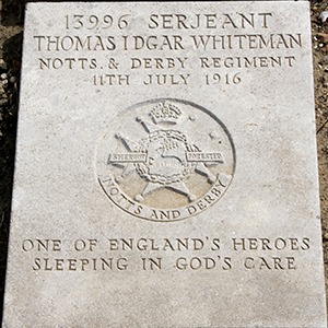 Sergeant Thomas Edgar Whiteman