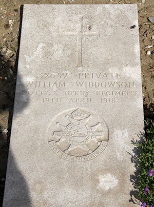 Private William Widdowson