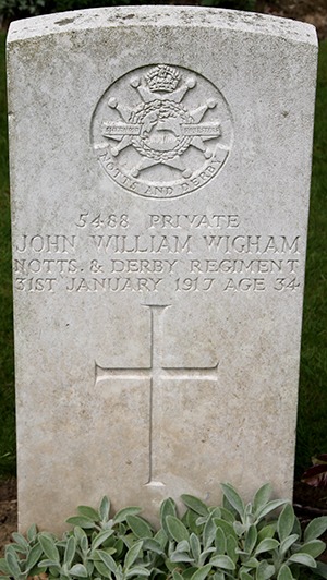 Private John William Wigham