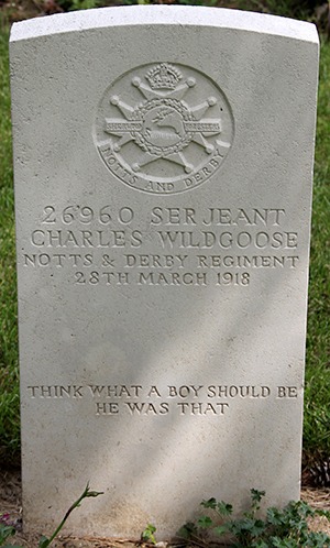 Sergeant Charles Wildgoose