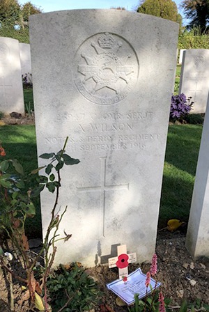 Company Quartermaster Sergeant Arthur Wilson