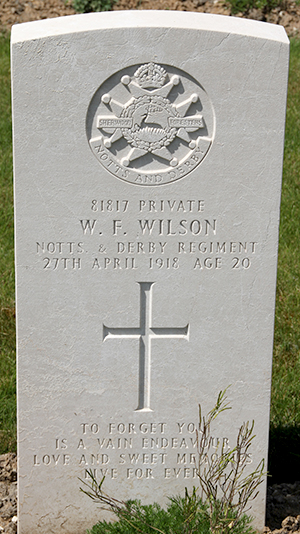 Private W. F. Wilson