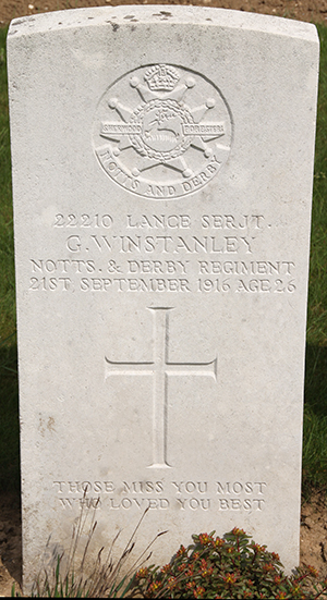 Lance Corporal George Winstanley