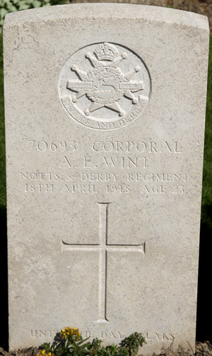 Corporal Alfred Edward Wint