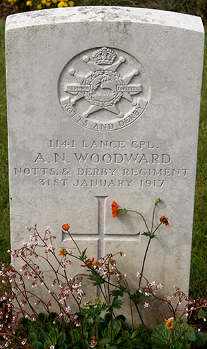 Lance Corporal A. N. Woodward