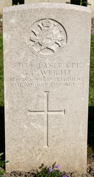 Lance Corporal George Copeland Wright