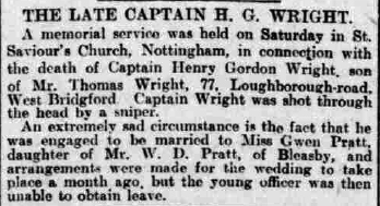 Captain Henry Gordon Wright art