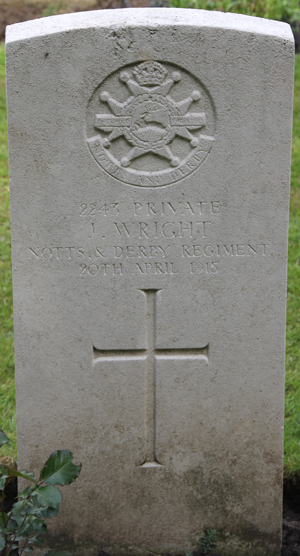 Private John William Wright