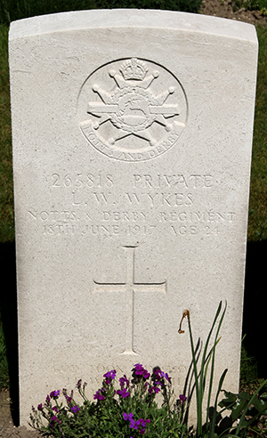 Private Lawrence William Wykes