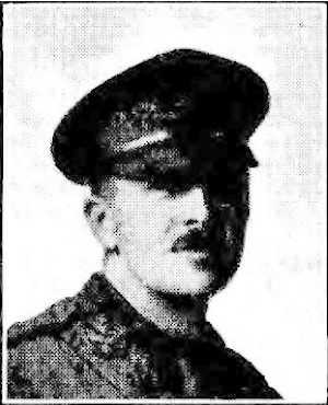 Second Lieutenant Lewis George Dickinson