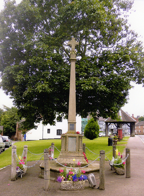 Abbots Bromley War Memorial, Abbots Bromley, Staffordshire.