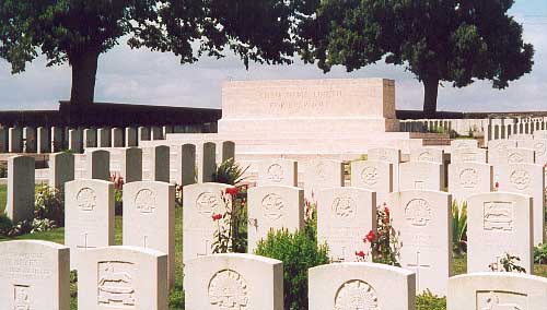 Achiet-Le-Grand Communal Cemetery Extension, France.