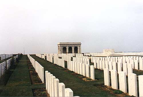 Adanac Military Cemetery, Miraumont, France.