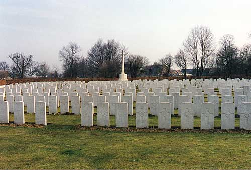 Auchonvillers Military Cemetery, France.