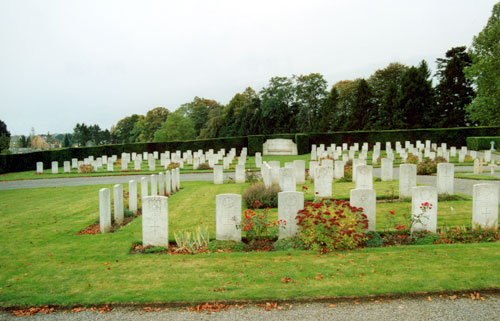 Belgrade Cemetery, Belgium.
