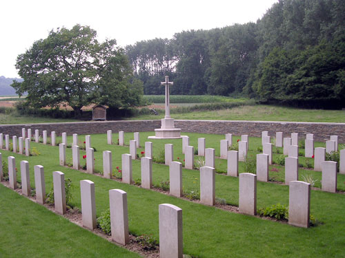 Bois-De-Noulette British Cemetery, Aix-Noulette, France. 