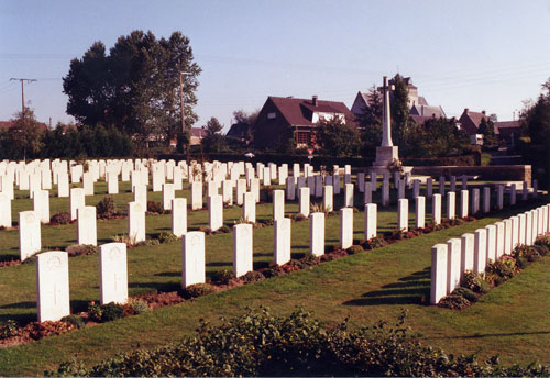Borre British Cemetery, France.