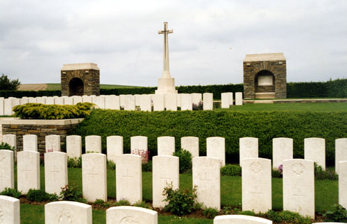 Bray Vale British Cemetery, Bray-Sur-Somme, France.