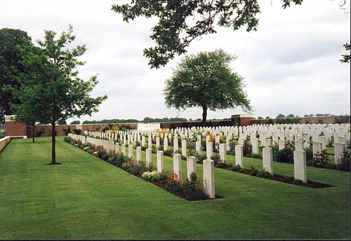 Bronfay Farm Military Cemetery, Bray-Sur-Somme, France.