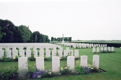 Bucquoy Road Cemetery, Ficheux, France.