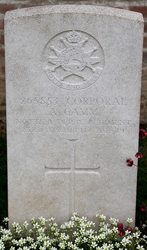 Corporal Allan Camm grave
