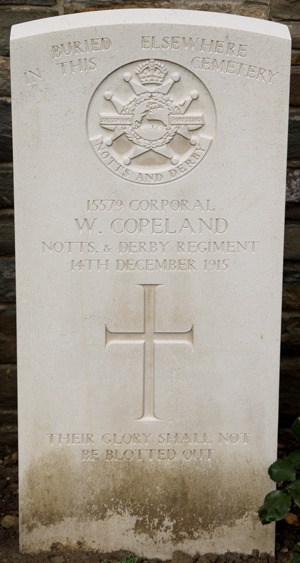 Corporal William Copeland grave