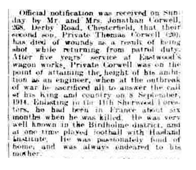 Private Thomas Corwell1