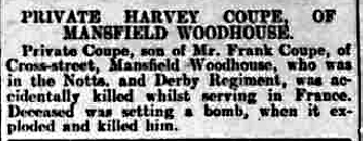 Private Harvey Coupe article