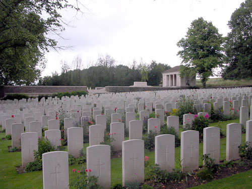 Croisilles British Cemetery, France.
